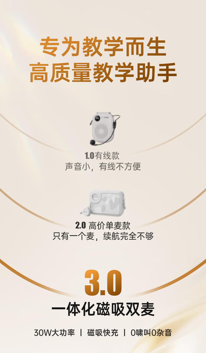 金运M20扩音器 2026扩音器哪个好用 5个判断维度好用款对比